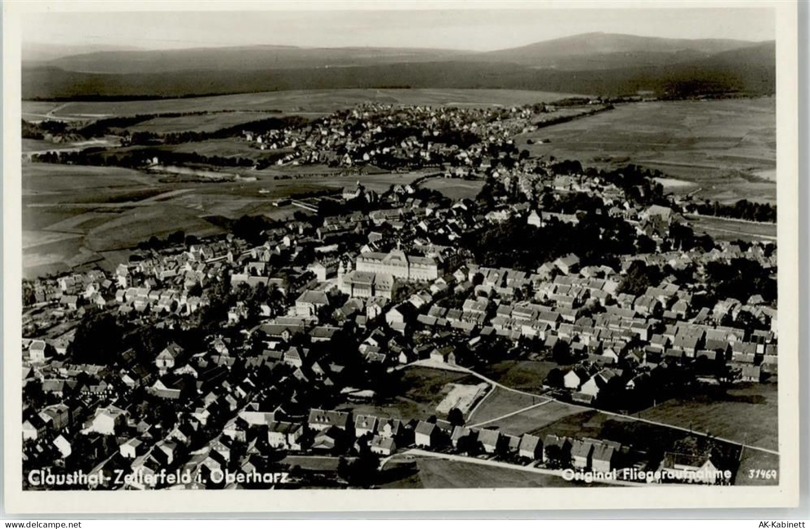 38678 W3392 Clausthal-Zellerfeld - Fliegeraufnahme - 52248919