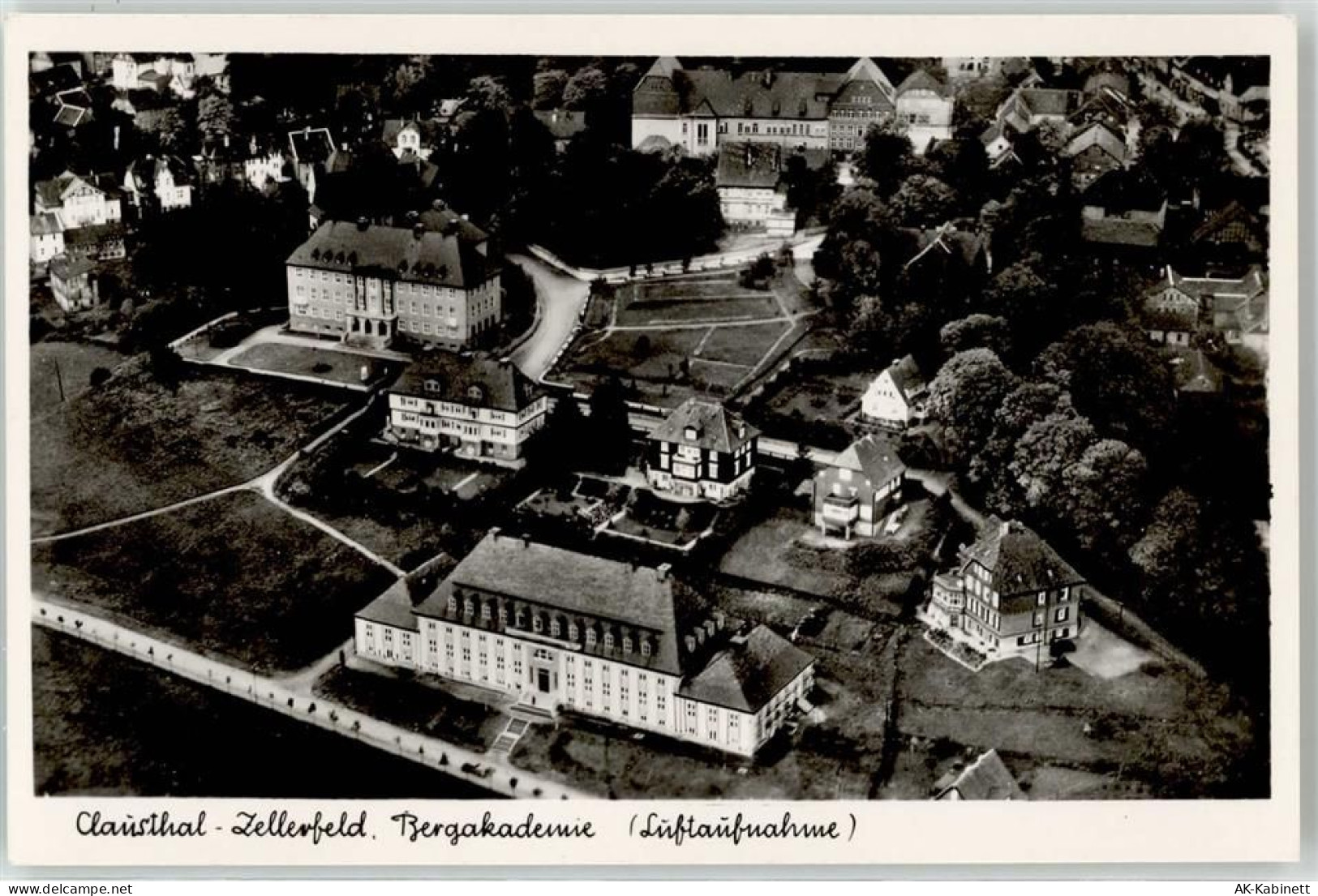 38678 W3392 Clausthal-Zellerfeld - Fliegeraufnahme Bergakademie - 52248929