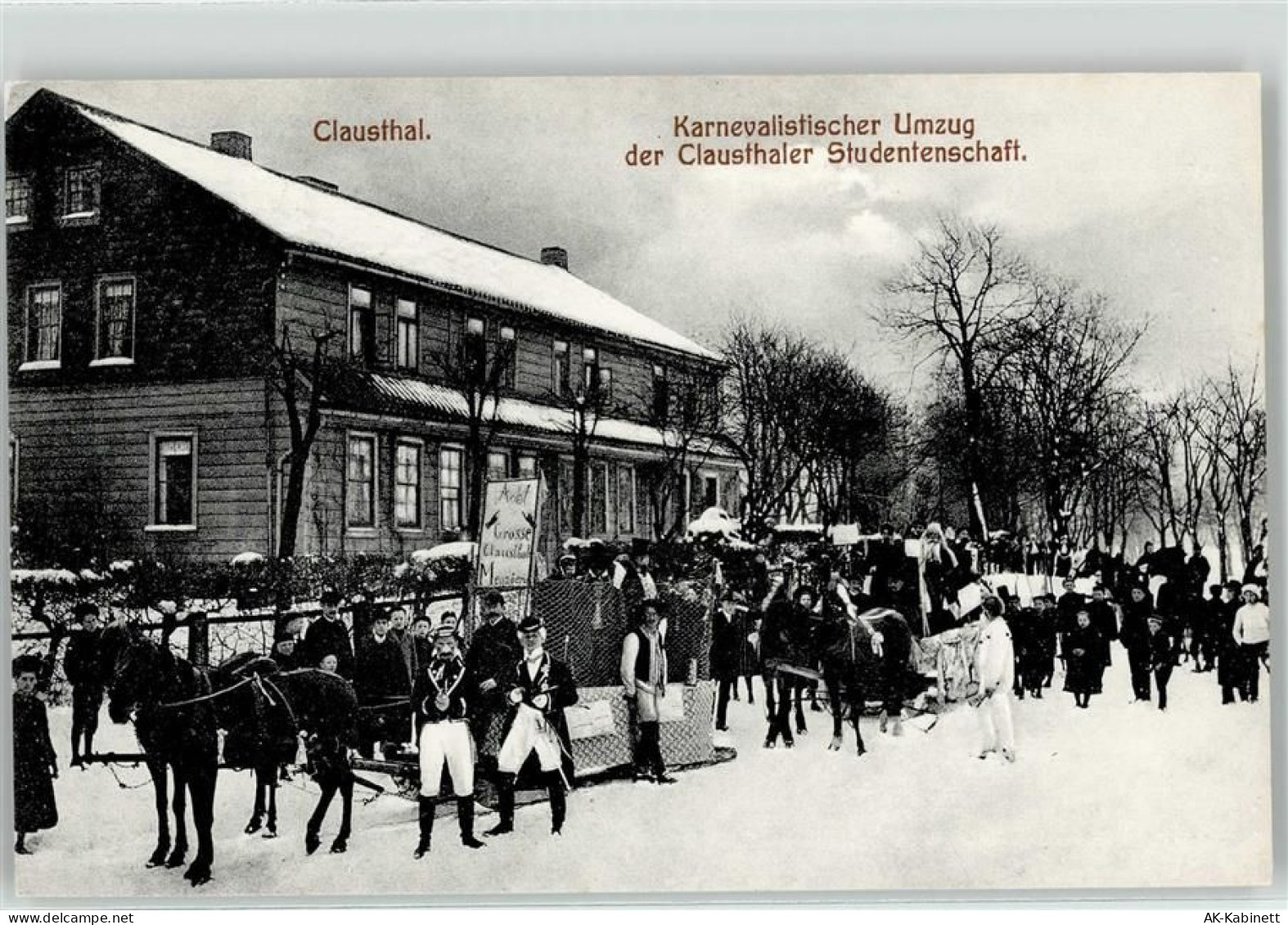 38678 W3392 Clausthal-Zellerfeld - Karnevalistischer Umzug der Clausthal... - 52096788
