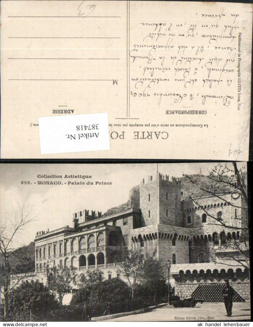 387418,Monaco Palais du Prince Fürstenpalast