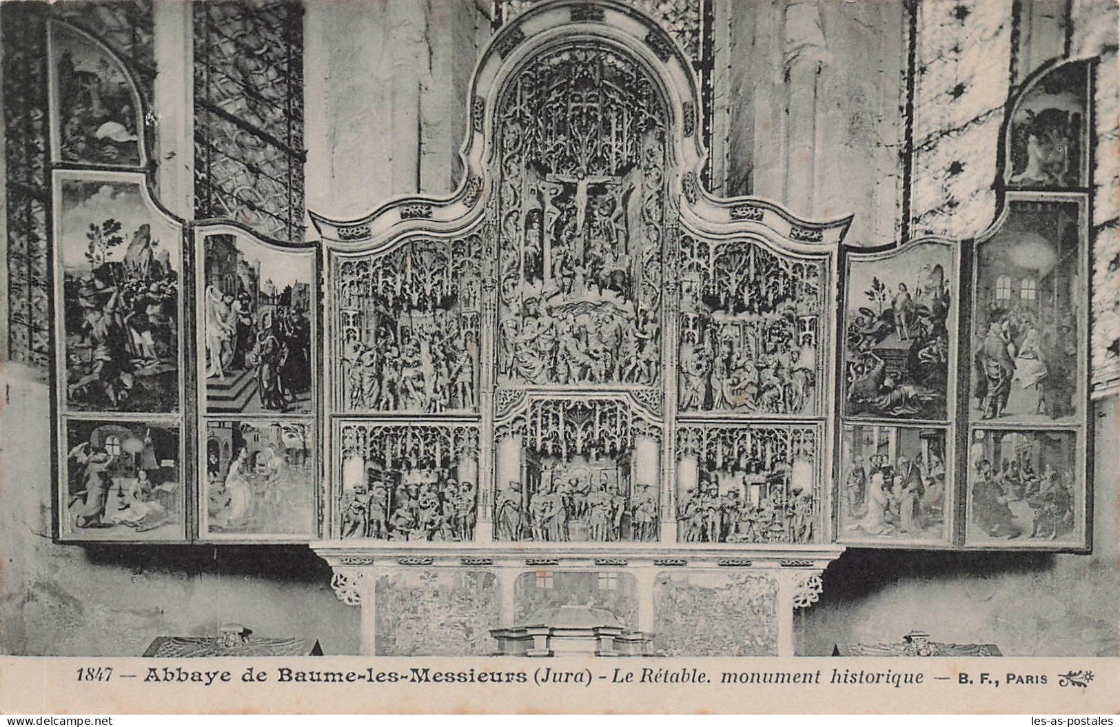 39 BAUME LES MESSIEURS ABBAYE DE BAUME LES MESSIEURS