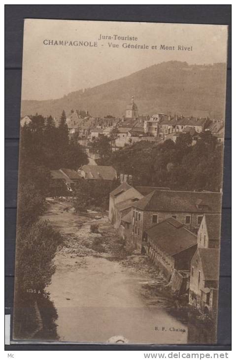 39 - Champagnole - Vue Générale et Mont Rivel