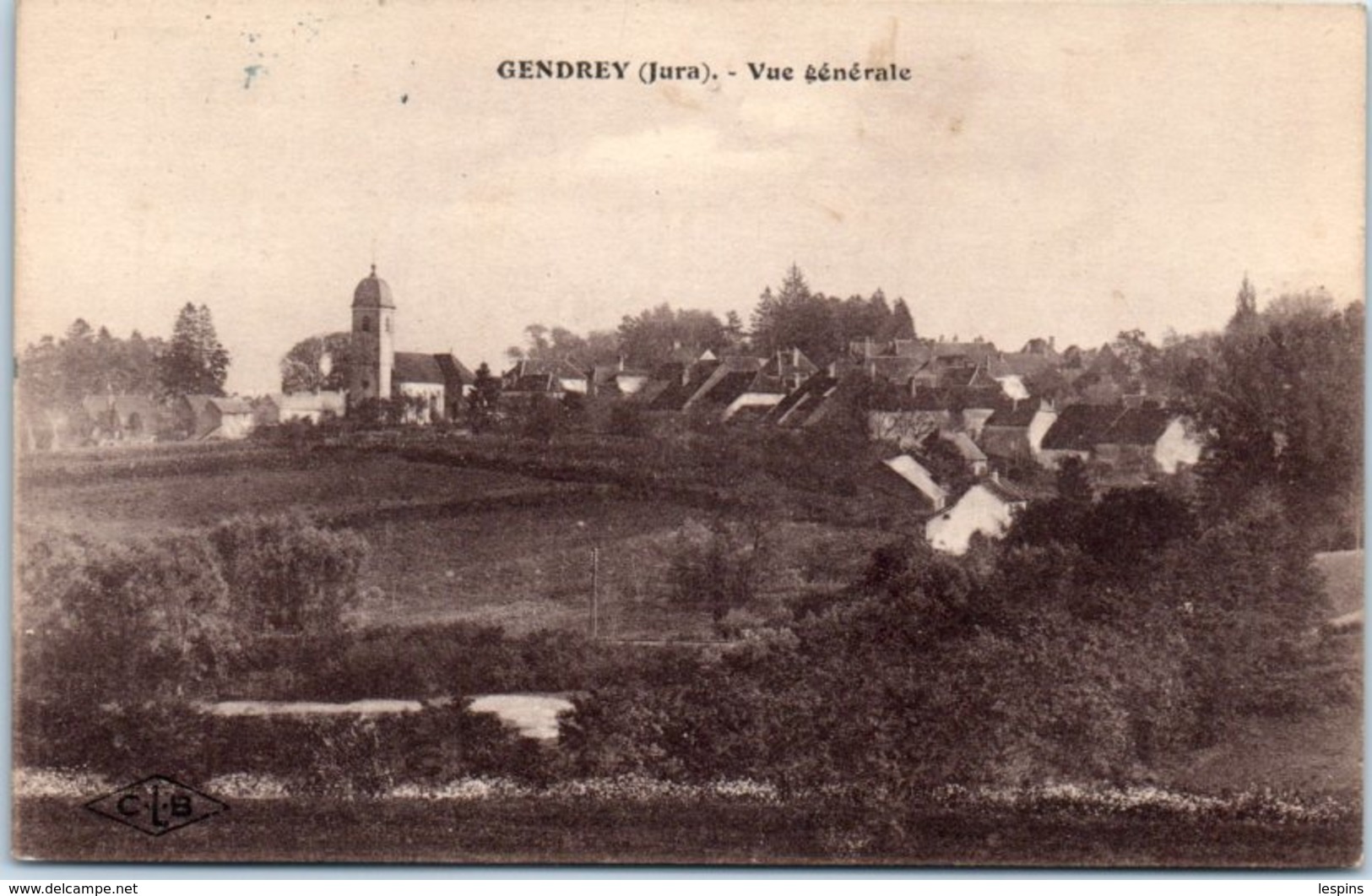 39 - GENDREY -- Vue générale