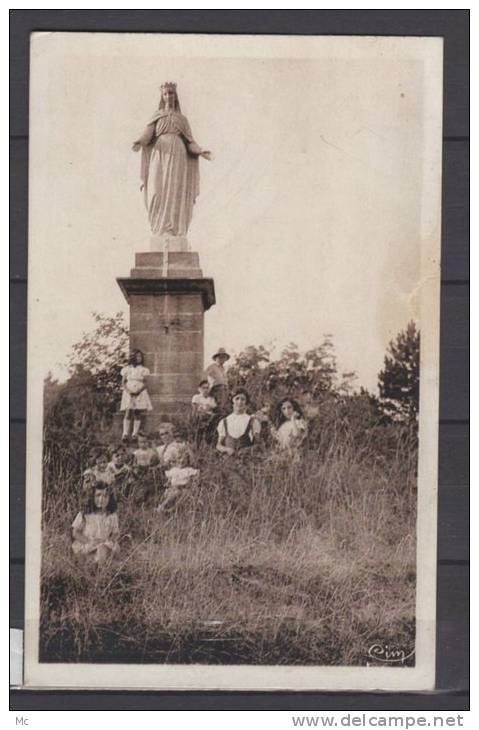 39 - Orgelet - La vierge  du Mont Orgier - animée