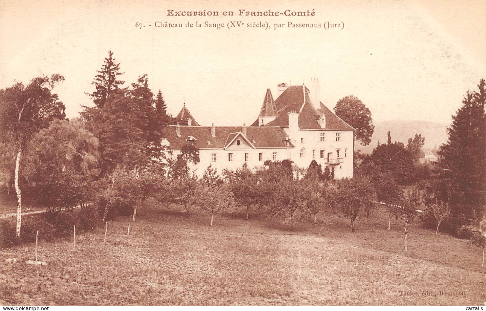 39-PASSENANS-Château de la Sauge-N 6006-C/0207