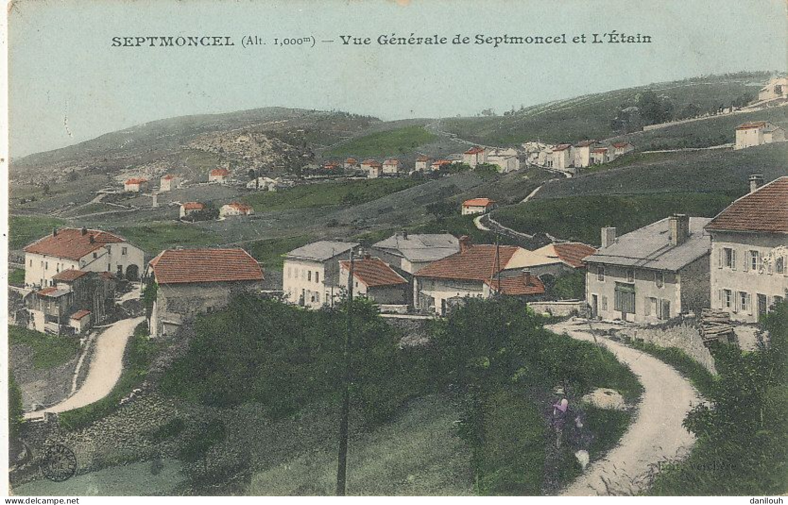 39 // SEPTMONCEL   vue générale de Septmoncel et l'Etain