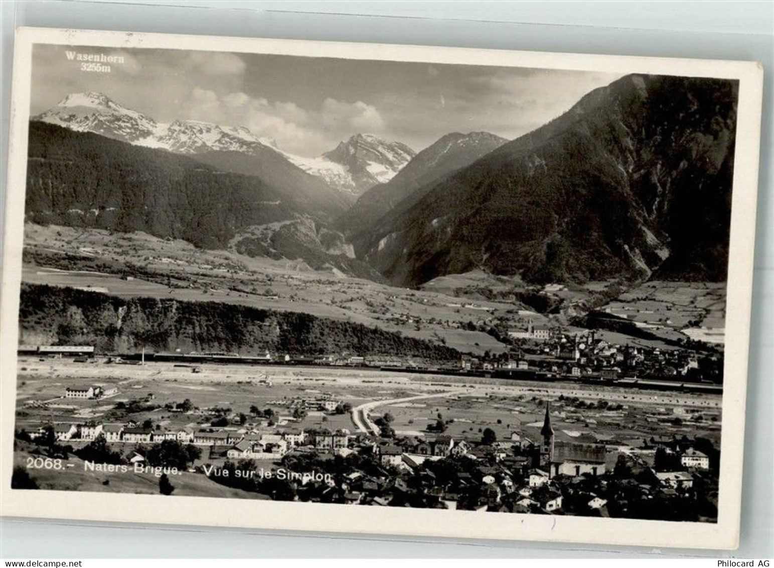 3900 Brig 1937 Foto AK Naters - 38211856