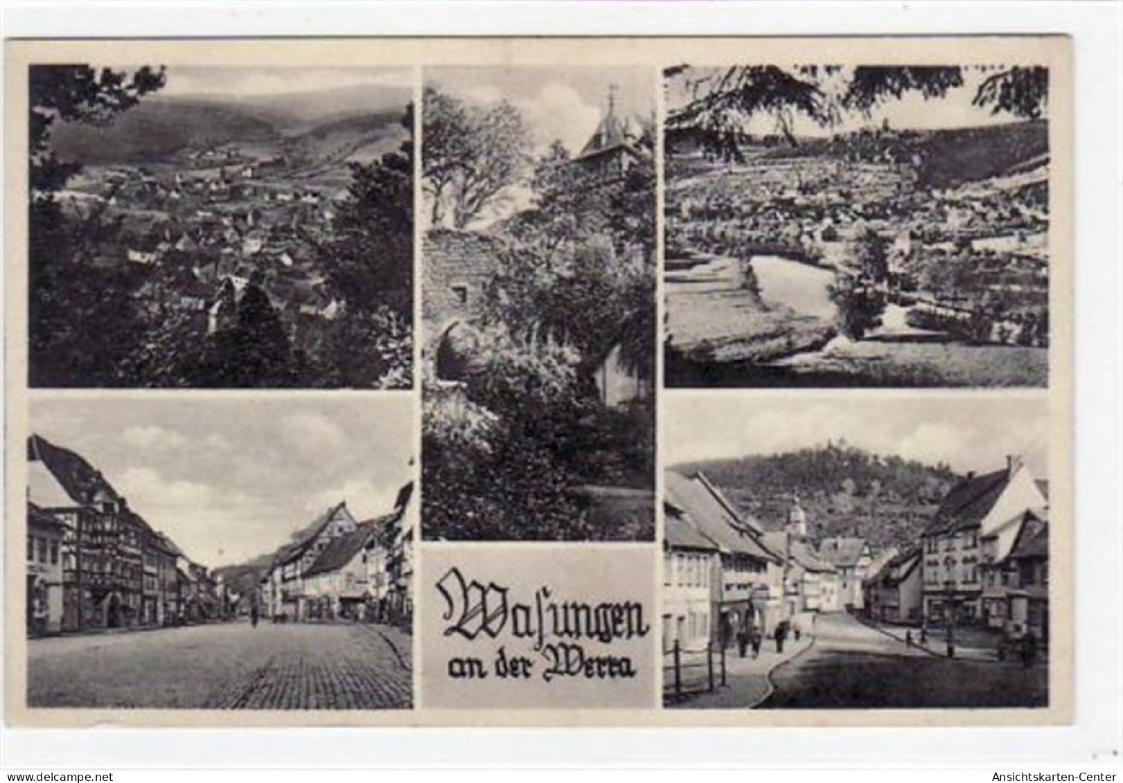 39013764 - Wasungen a.d. Werra mit verschiedenen Abbildungen ungelaufen  Gute Erhaltung.