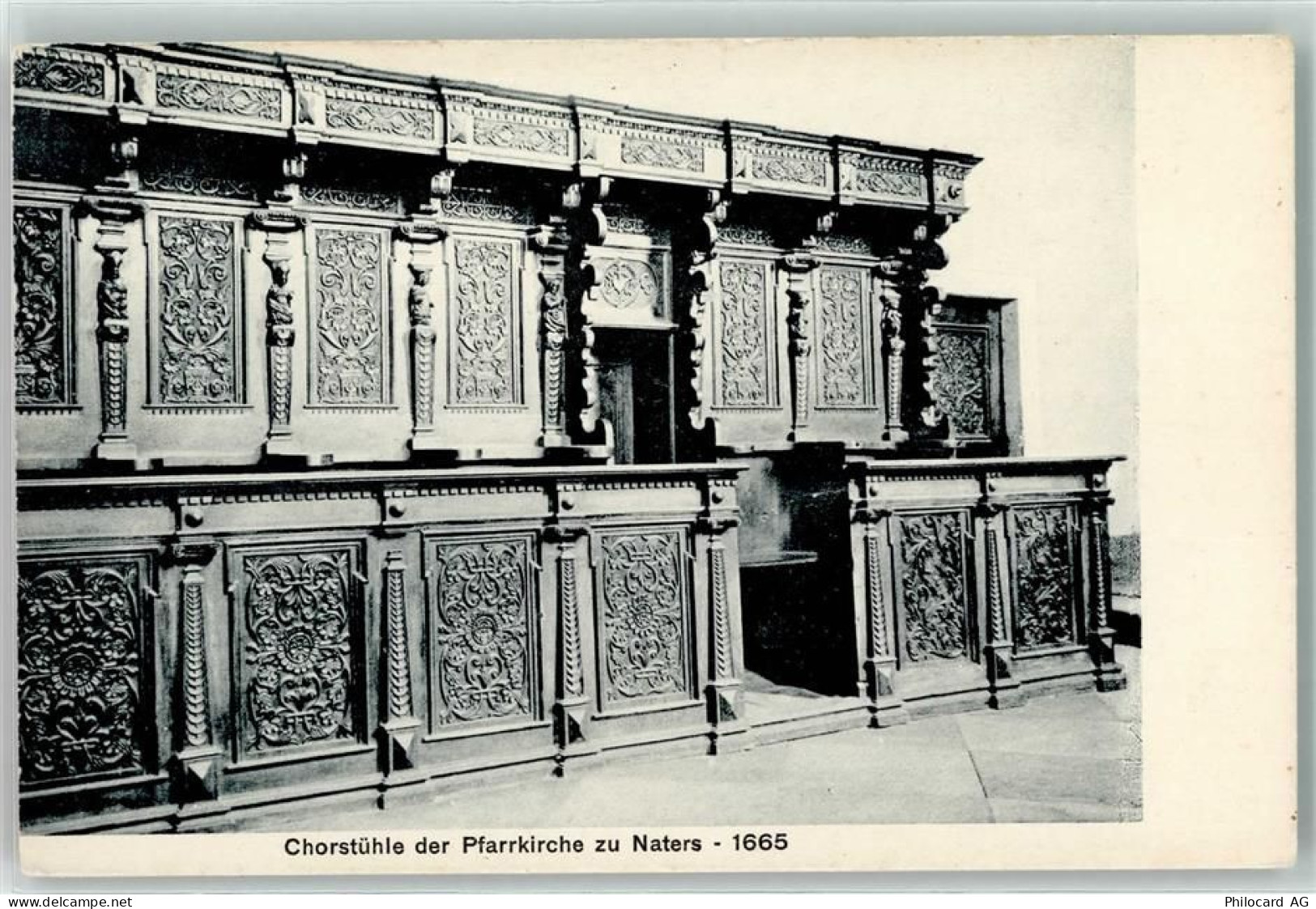 3904 Naters Geimen - Chorstühle der Pfarrkirche - 39377039