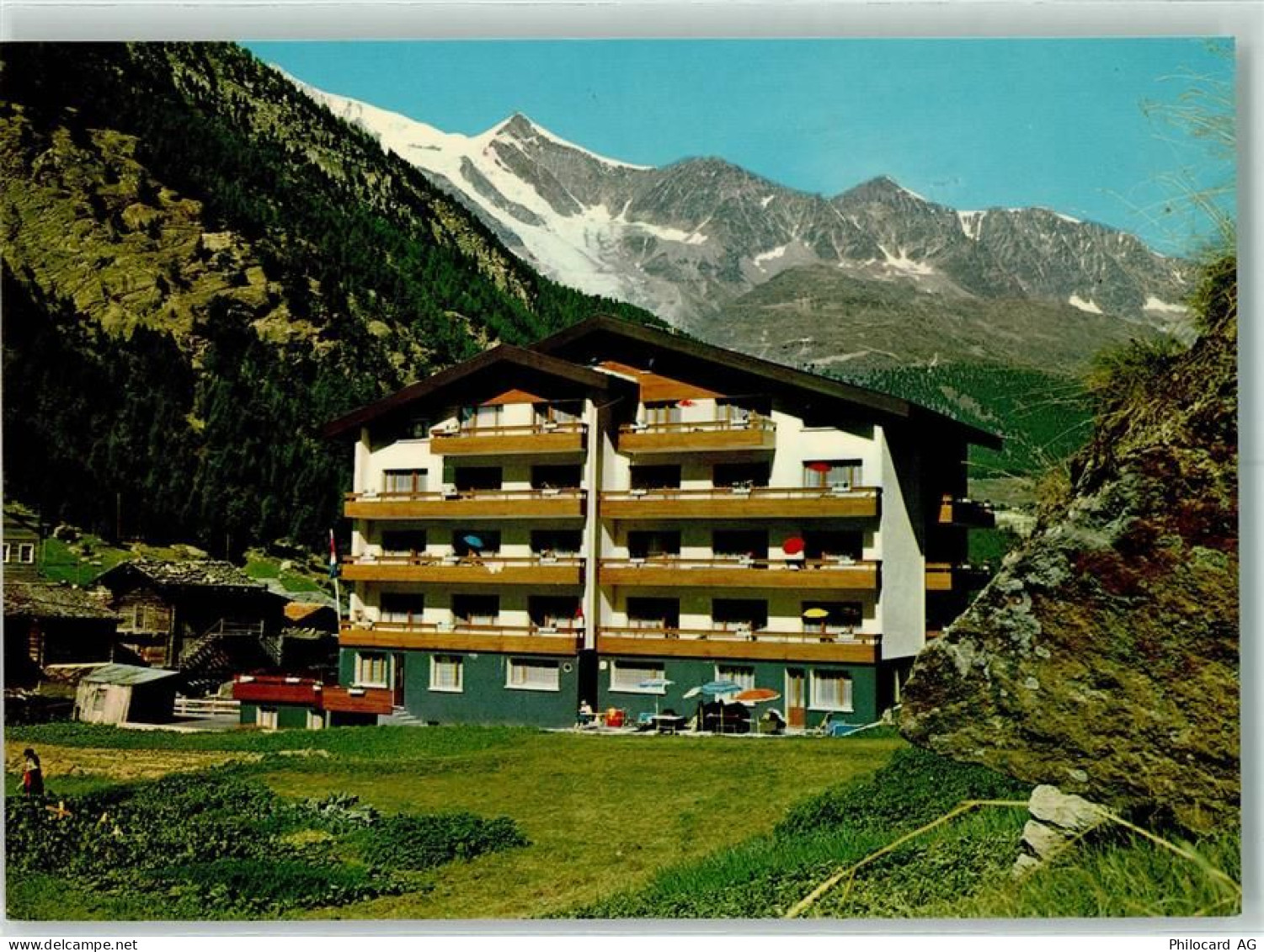 3905 Saas-Almagell - Hotel Pension Alamagellerhof - 10282220