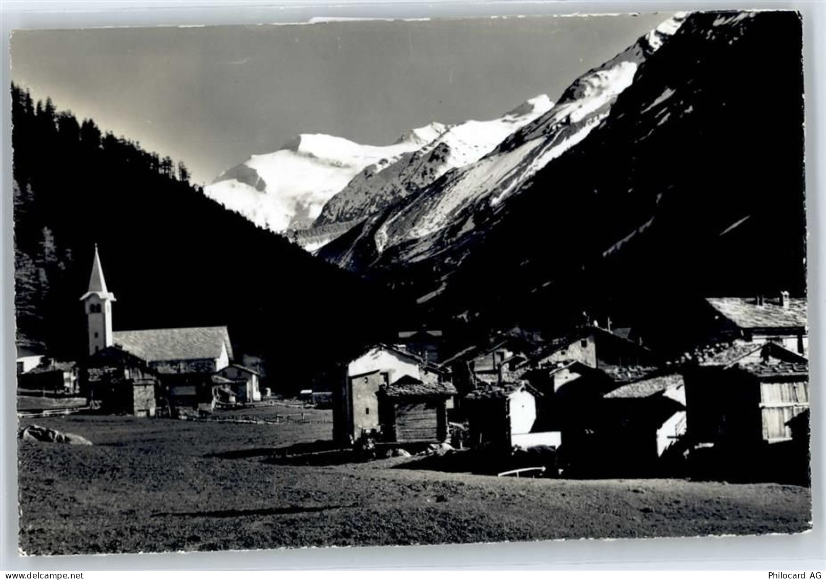 3905 Saas-Almagell - Teilansicht, Seewenhorn, Rothorn - 50776167