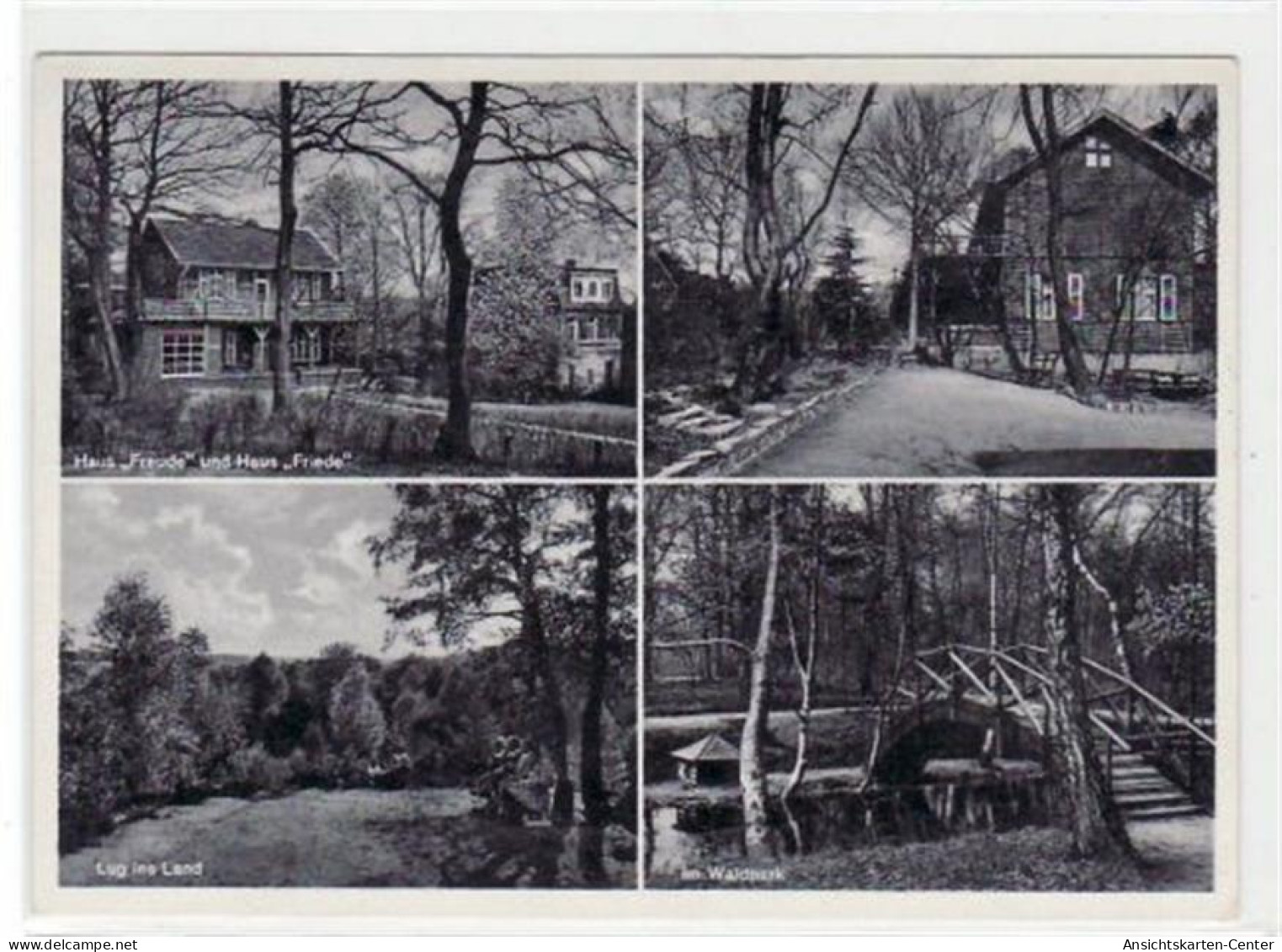 39052178 - Dahlheim - Roedgen mit Ev. Muettererholungsheim  Waldquelle  gelaufen von 1955. Gute Erhaltung.