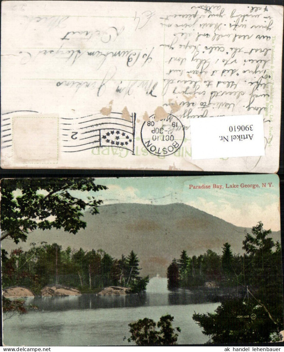 390610,New York Lake George Paradise Bay See Partie