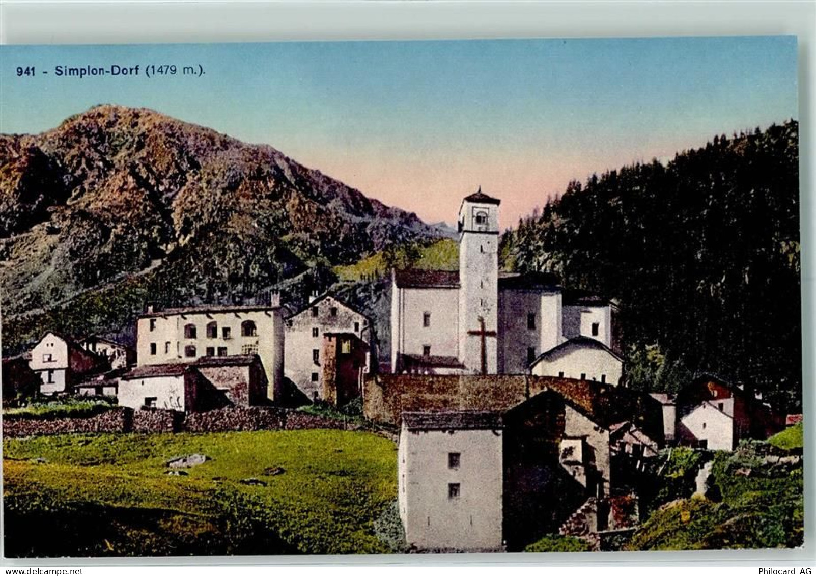 3907 Simplon Dorf - Kirche - 10308929