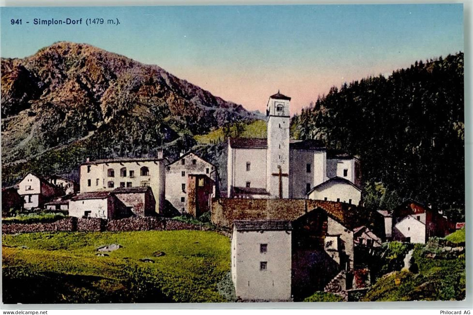 3907 Simplon Dorf - Kirche - 10308930