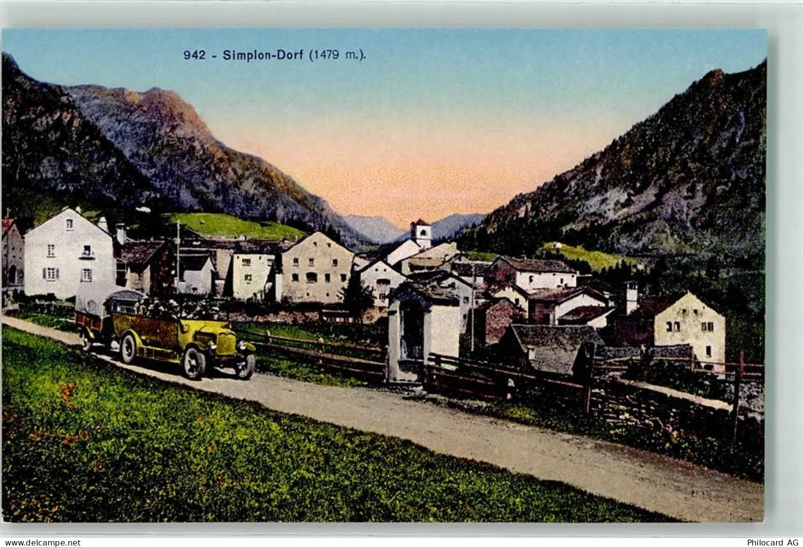 3907 Simplon Dorf - Postauto - 10624640
