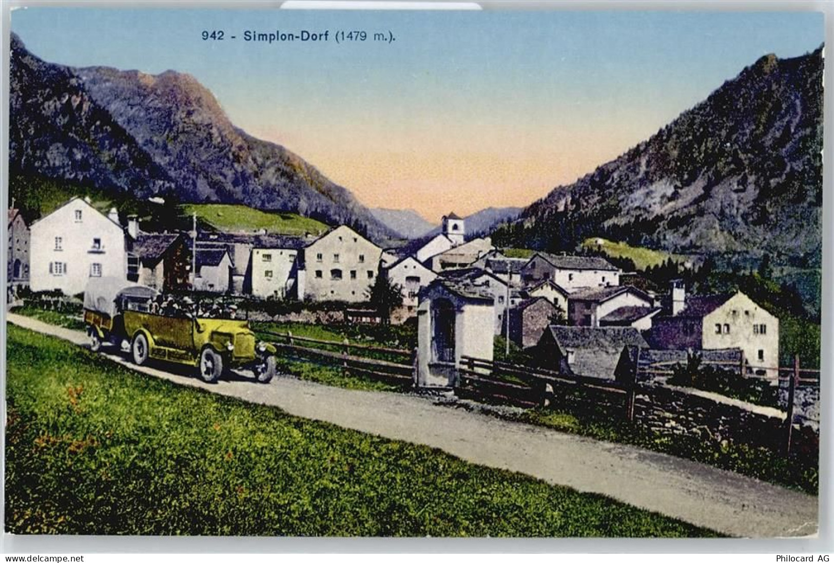 3907 Simplon Dorf - Postauto - 50698334