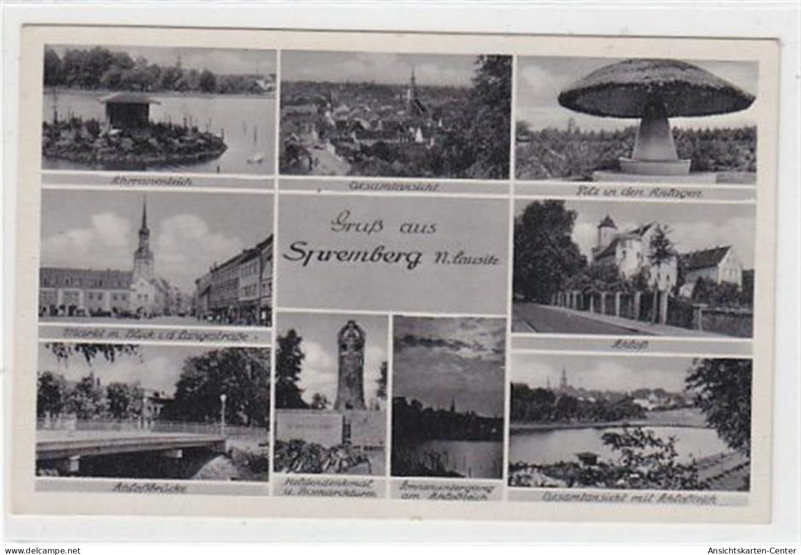 39084044 - Markt und Blick in die Langestrasse. Feldpost, Stempel von 1941. Gute Erhaltung.