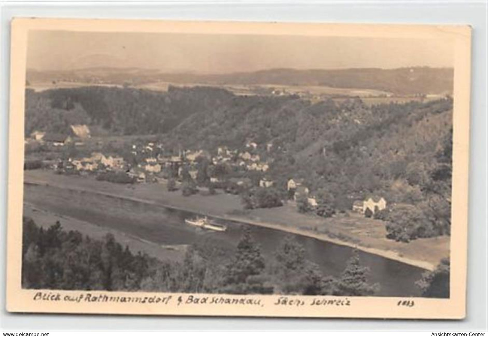 39096666 - Rathmannsdorf bei Bad Schandau. gelaufen. Gute Erhaltung.