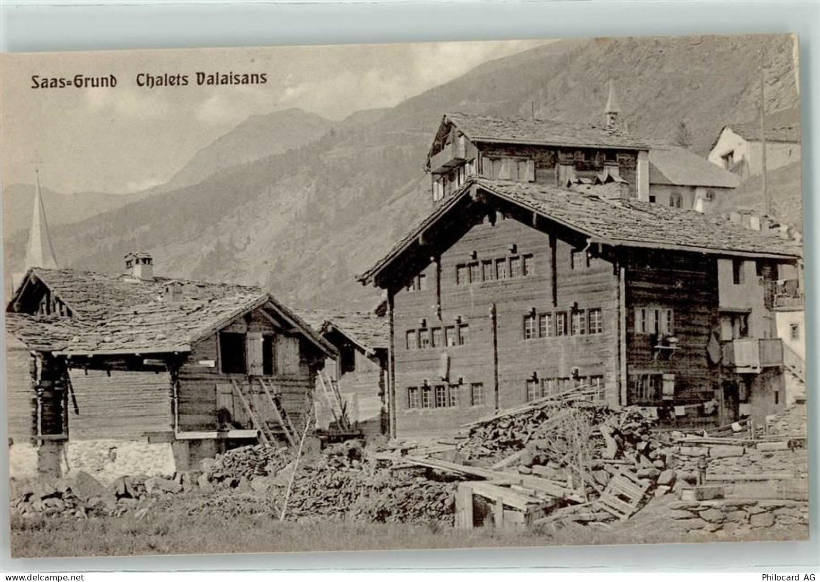 3910 Saas-Grund - Chalets Valaisans - 10623369