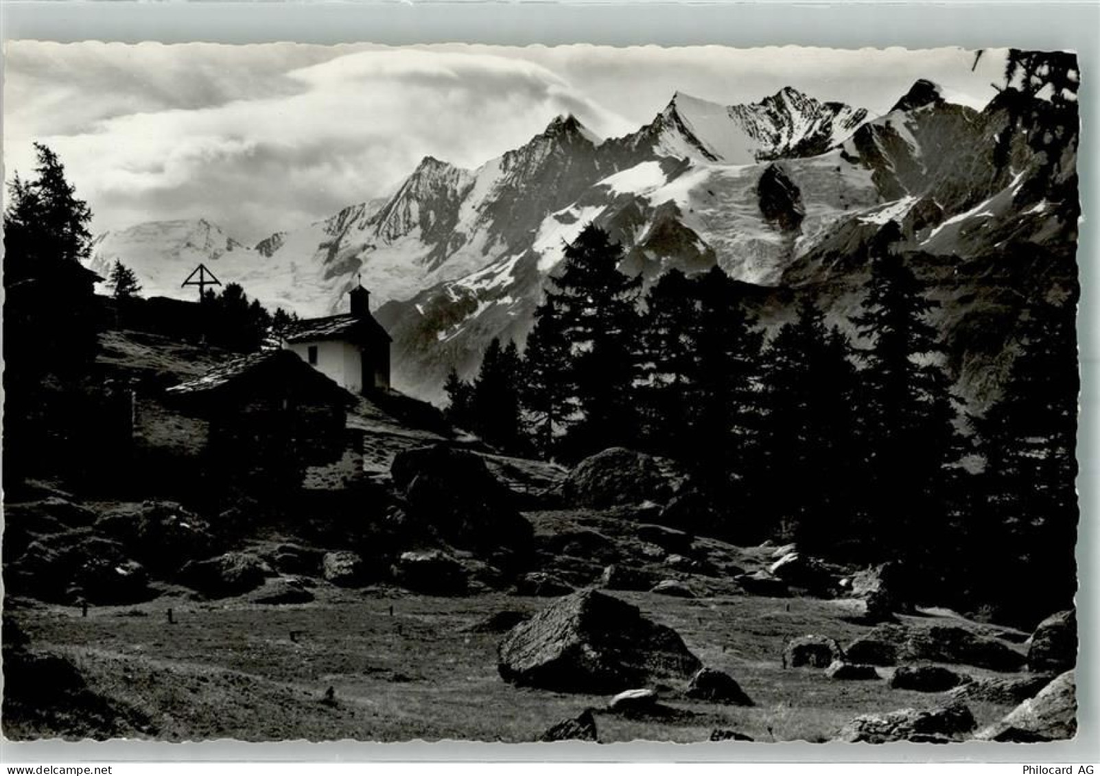 3910 Saas-Grund Foto AK Triftalp - 38193607