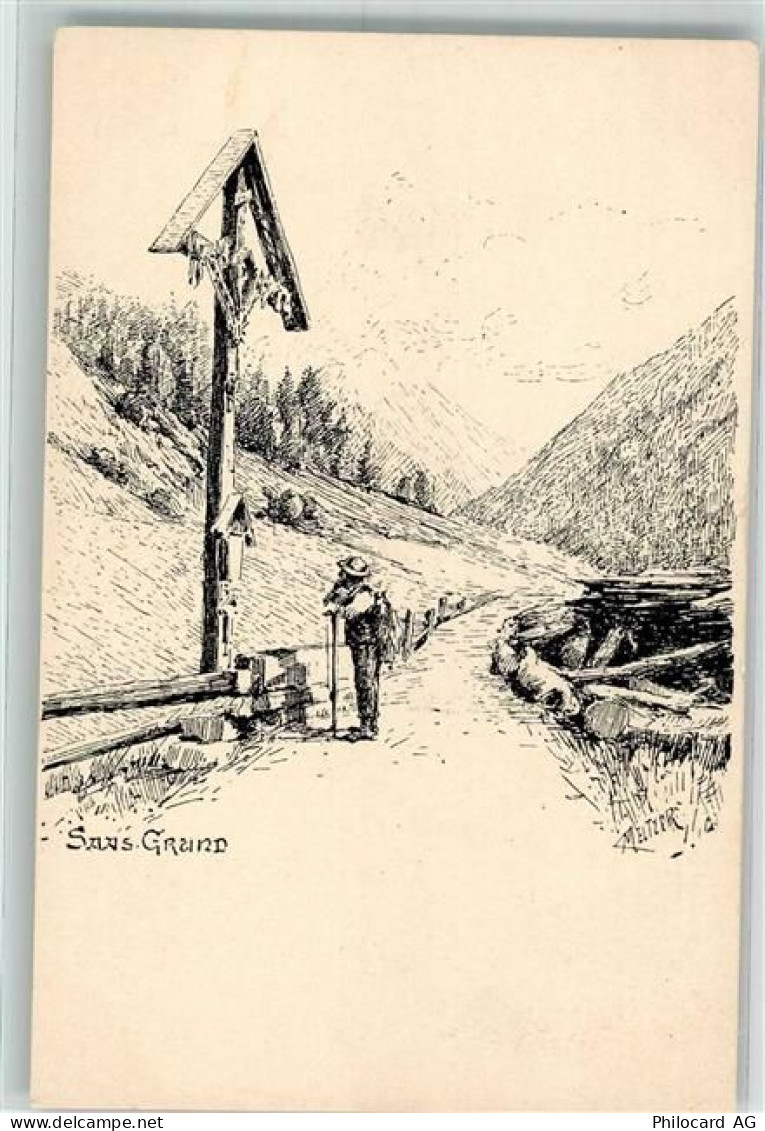 3910 Saas-Grund - Wanderer - 39698841