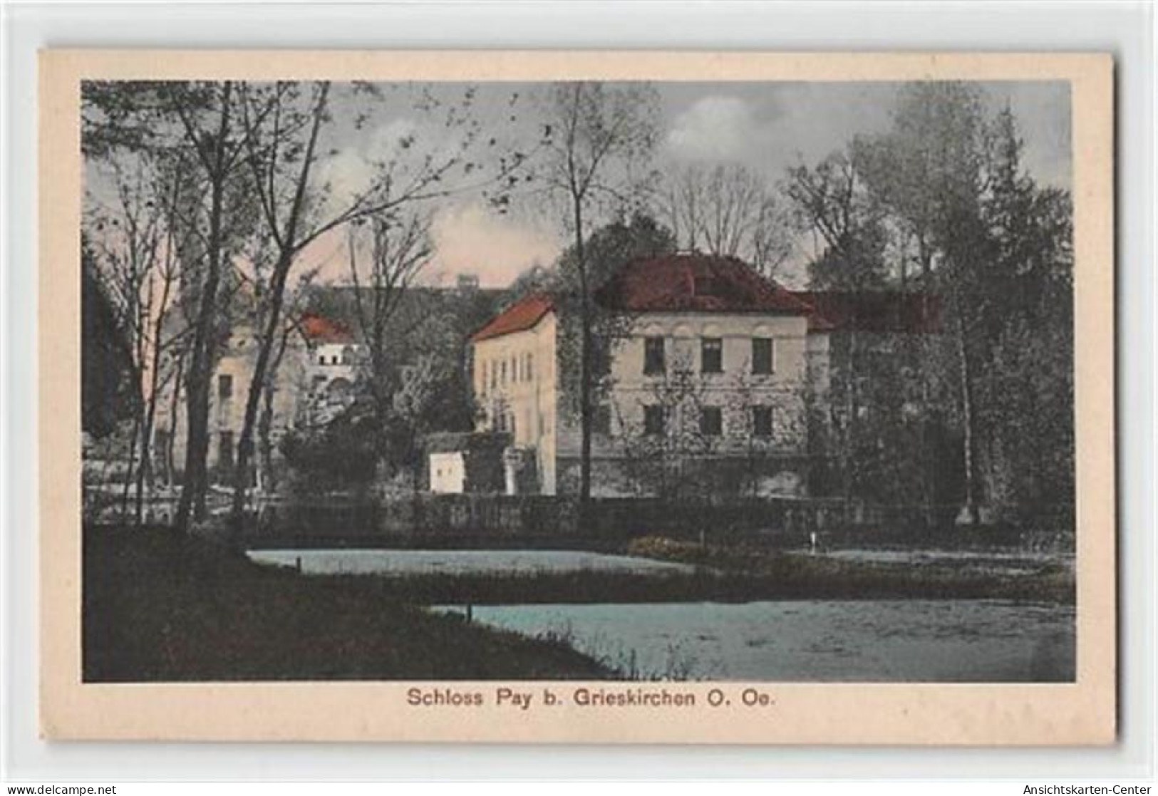 39122436 - Schloss Pay bei Grieskirchen. Oberoesterreich ungelaufen  Gute Erhaltung.