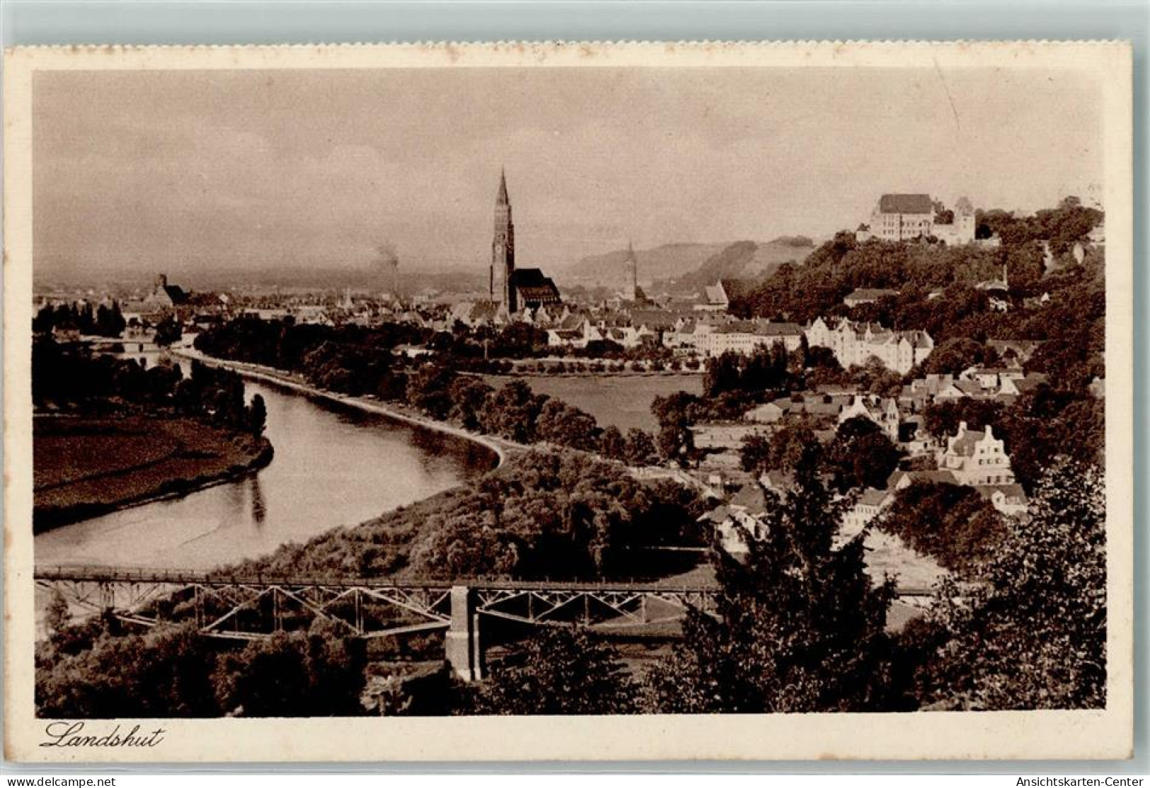 39158438 - Landshut , Isar