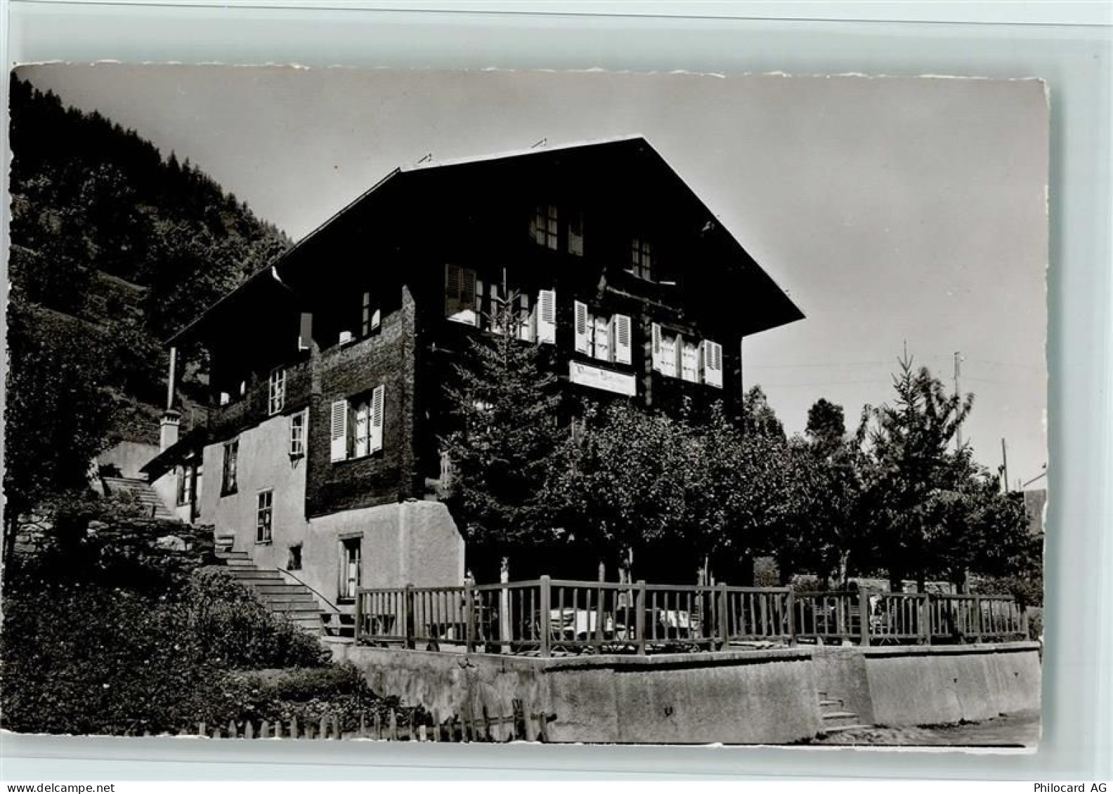 3917 Kippel Foto AK Hotel Pension Bietschhorn, gute Erhaltung AK - 13070177