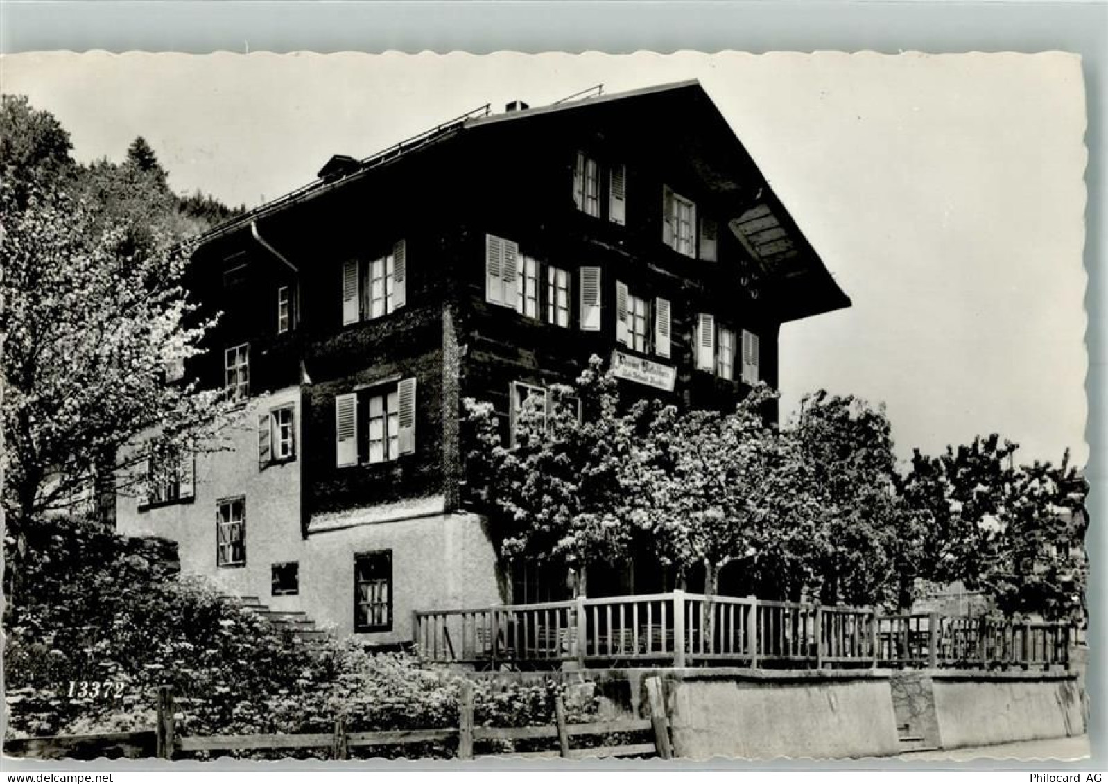 3917 Kippel Foto AK Pension Bietschhorn - 38186524
