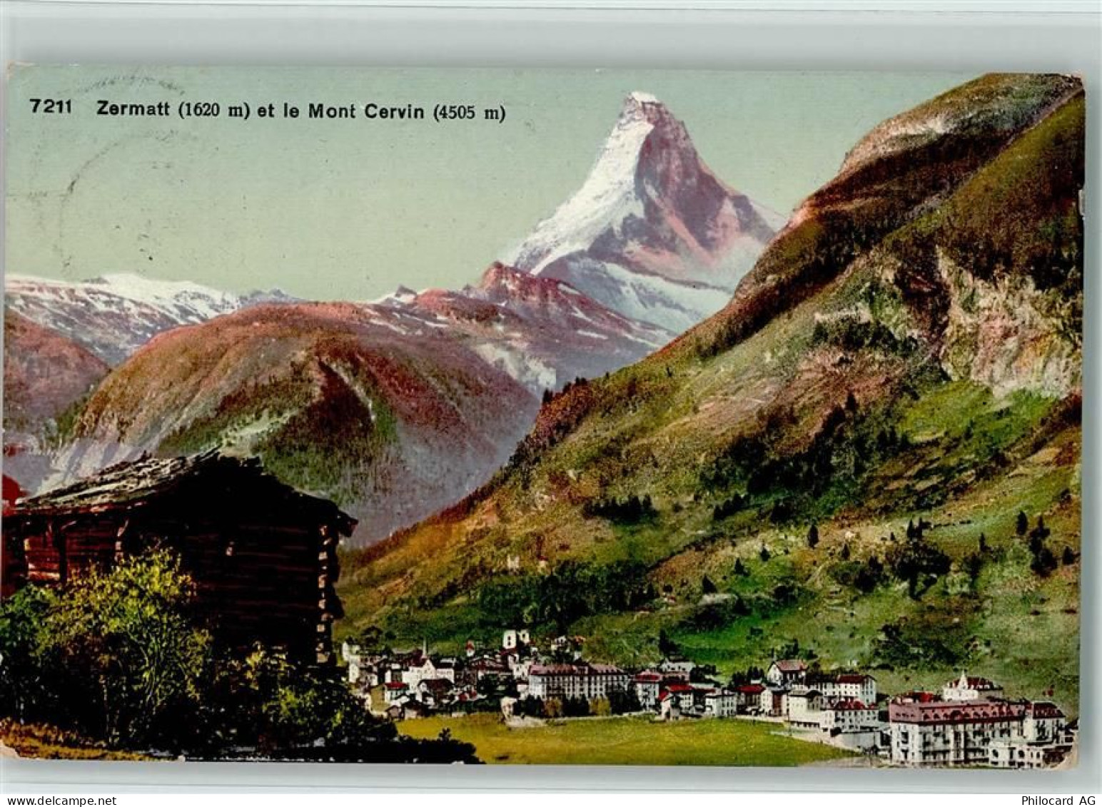 3920 Zermatt 1912 - Zermatt et le Mont Cervin - 10156987