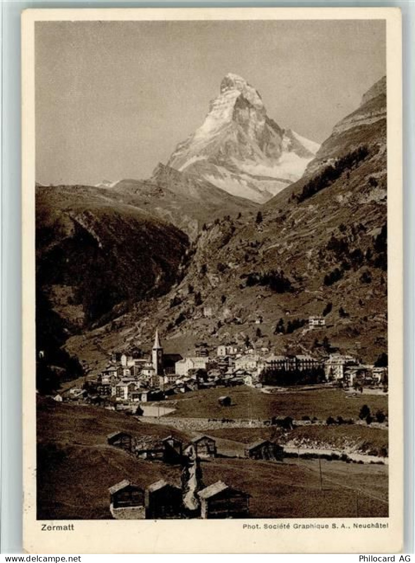 3920 Zermatt - Blick nach Zermatt - 10156507