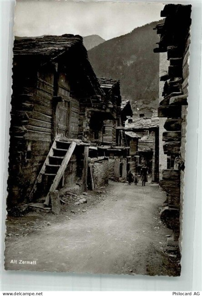 3920 Zermatt Foto AK Alt Zermatt - 38212390