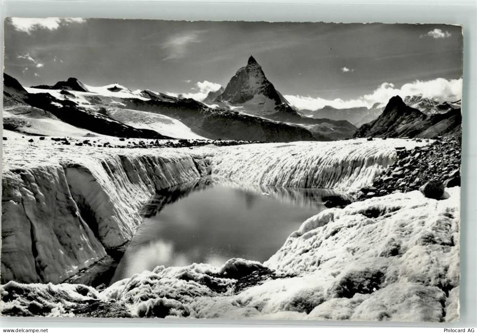 3920 Zermatt Foto AK Gornergletschersee Foto Gyger - 39693309