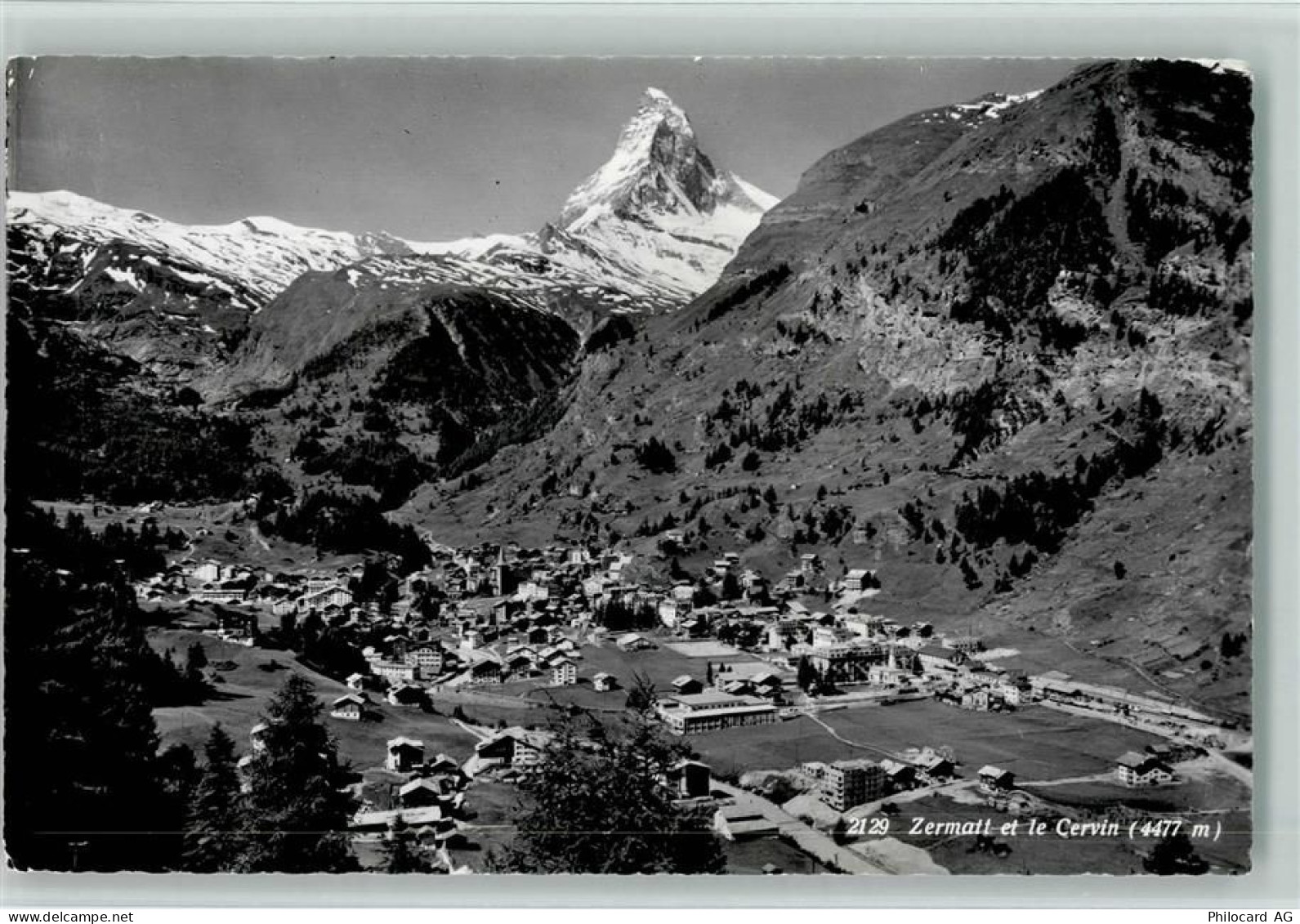 3920 Zermatt - Gesamtansicht Zermatt et le Cervin - 10156986