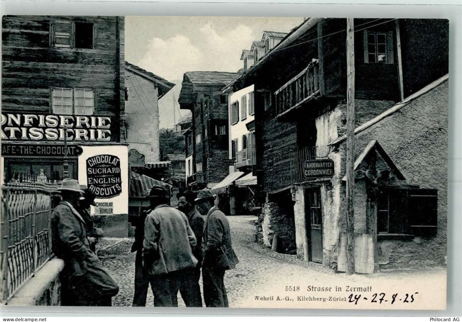 3920 Zermatt - Konfiserie Patisserie Männer Wegkreuz - 13172878