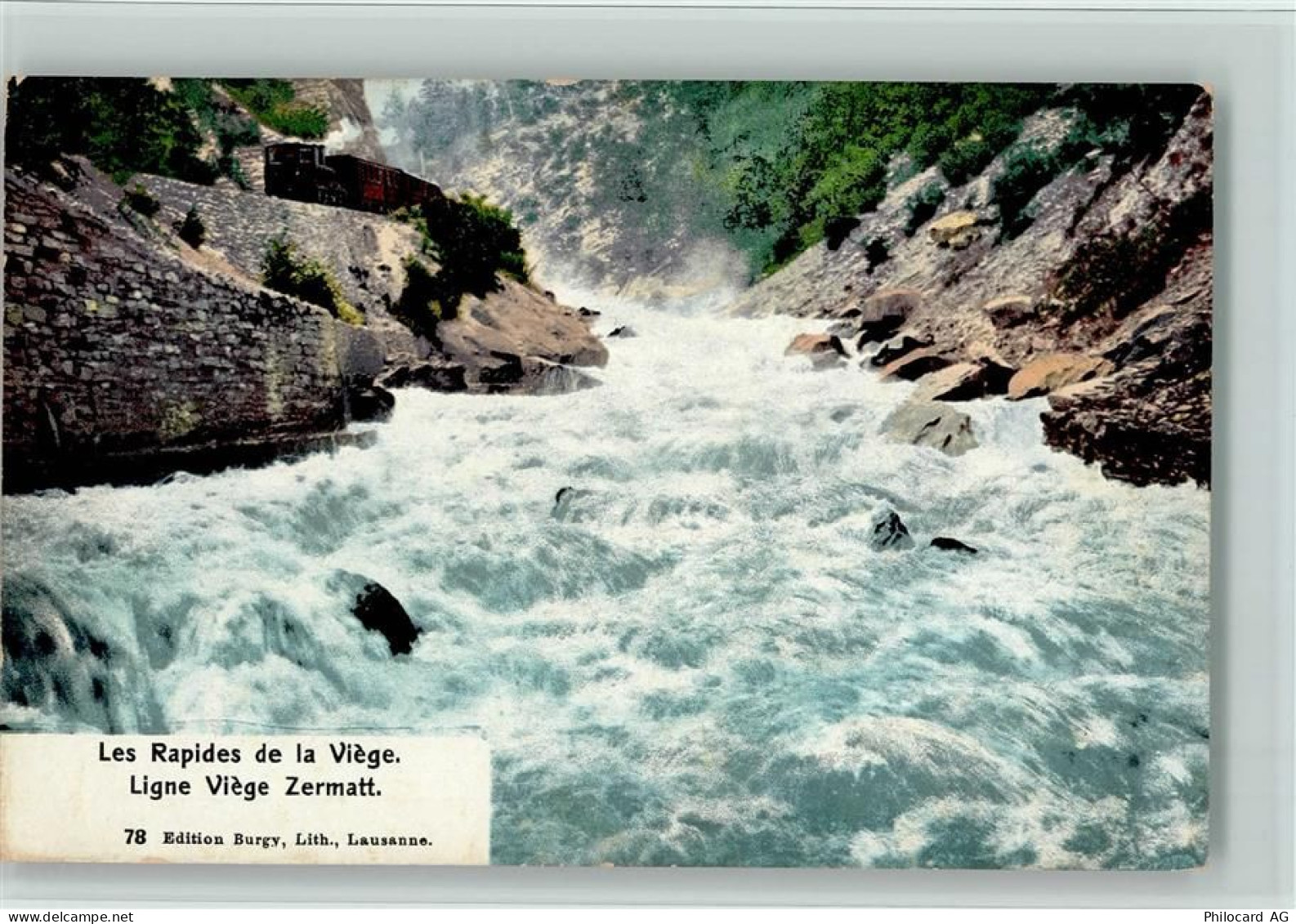 3920 Zermatt - Les Rapides de la Viège Ligne Viège Zermatt - 11061491