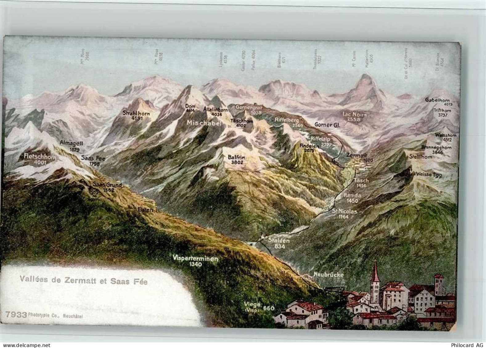 3920 Zermatt - Vallées de Zermatt et Saas Fée - 12115869