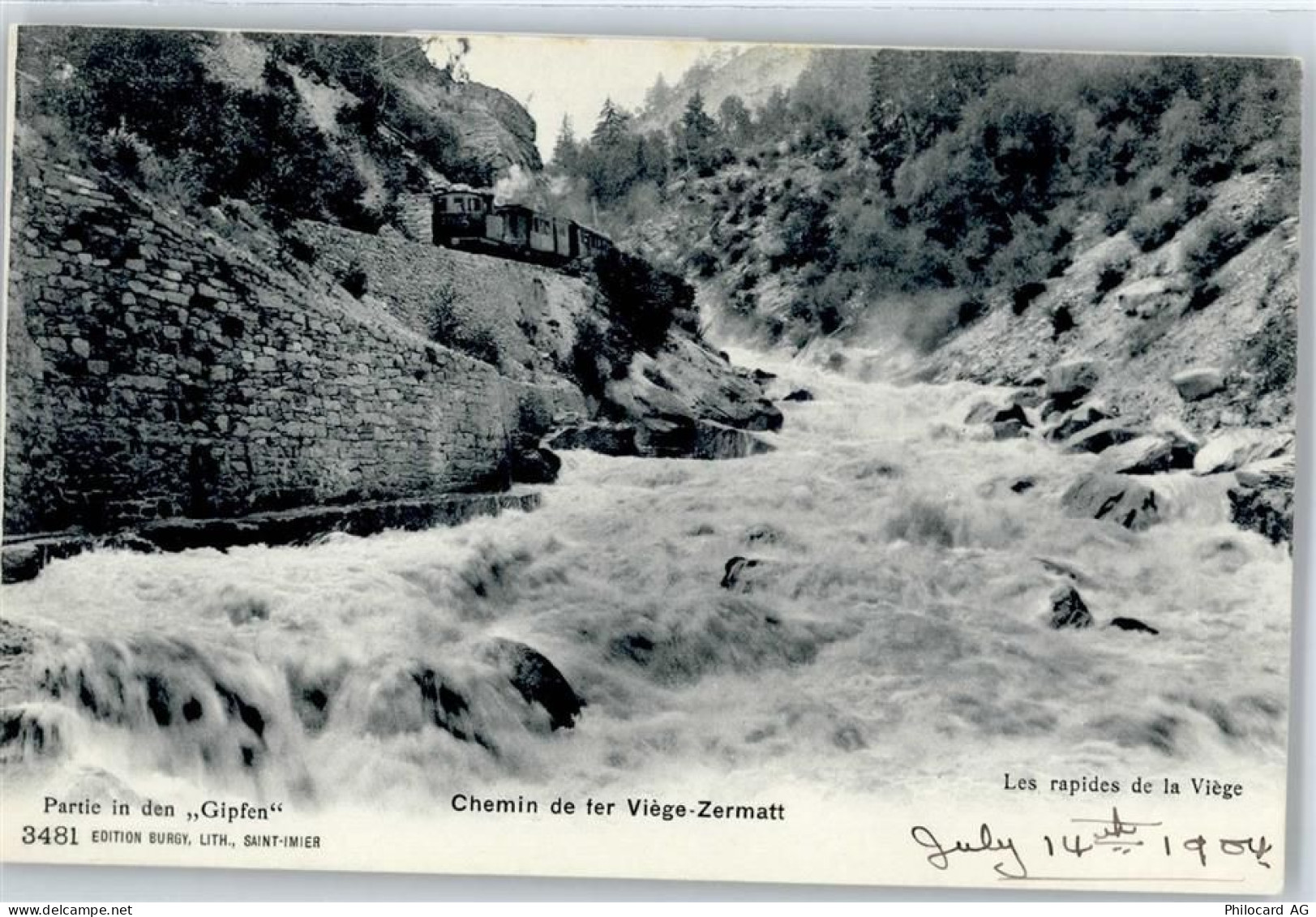 3920 Zermatt - Viege Bergbahjn - 50760223