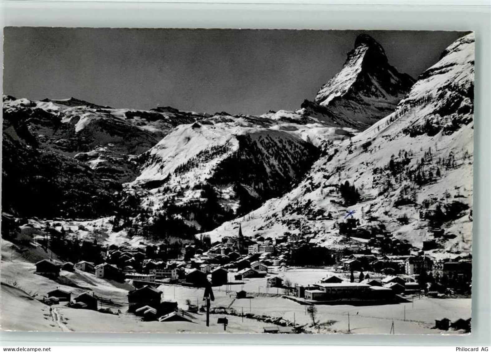 3920 Zermatt - Zermatt et le Cervin Winteraufnahme - 10156703