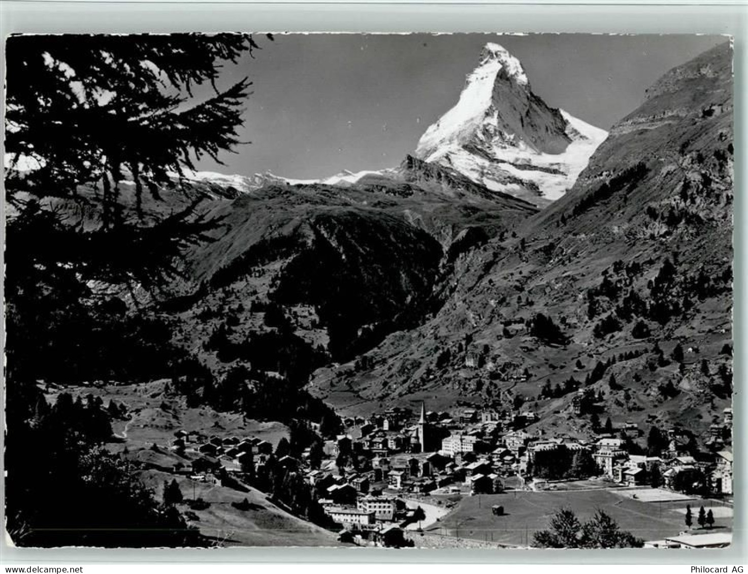 3920 Zermatt - Zermatt und Matterhorn Gesamtansicht - 10156521