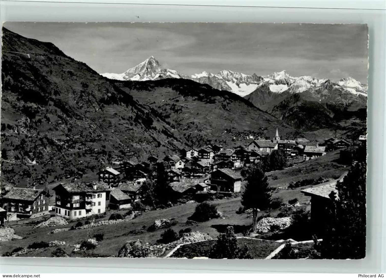 3925 Grächen - Bletschhorn und Nesthorn - 11062672