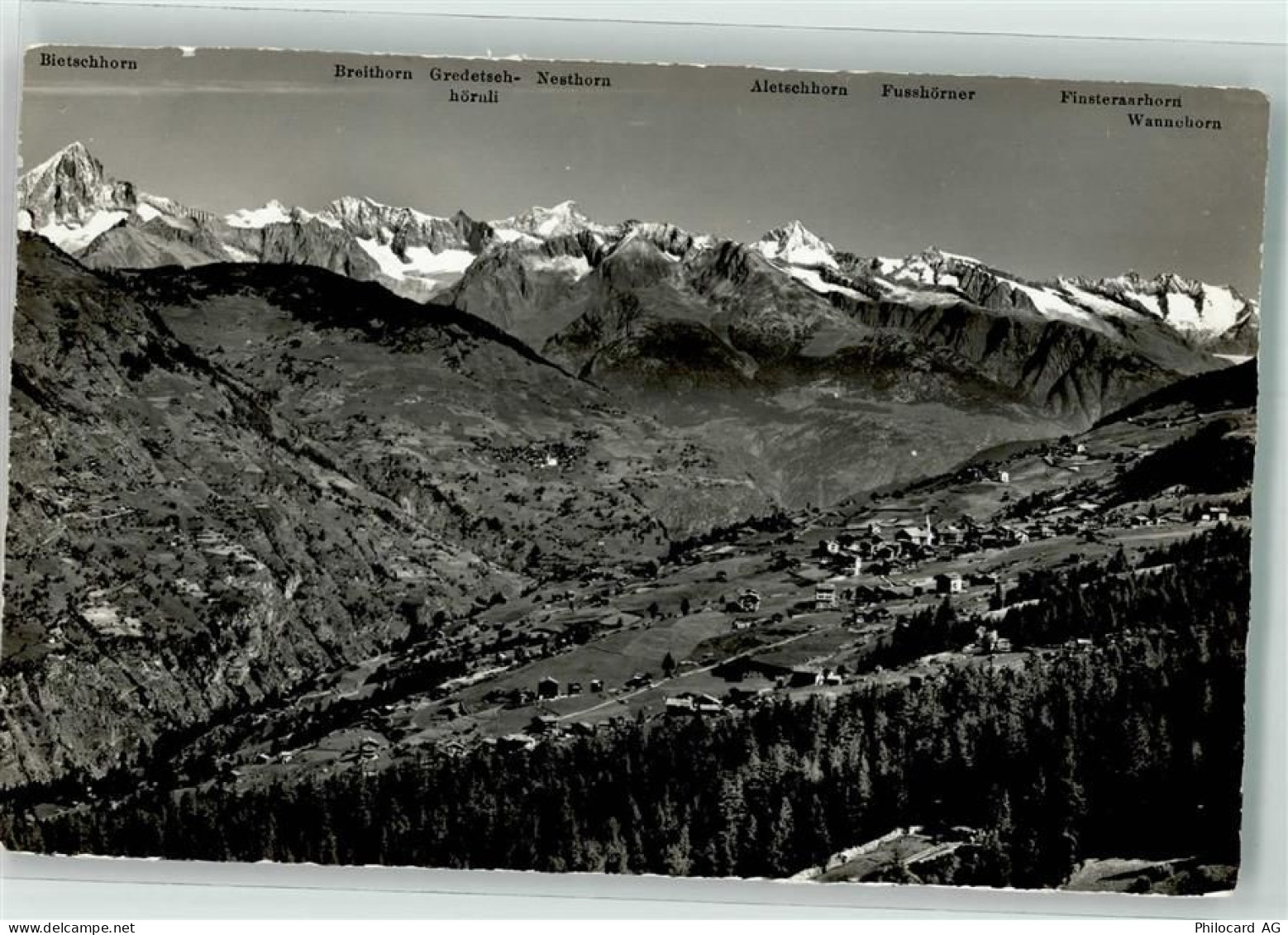 3925 Grächen Foto AK Foto Gyger - 39699059