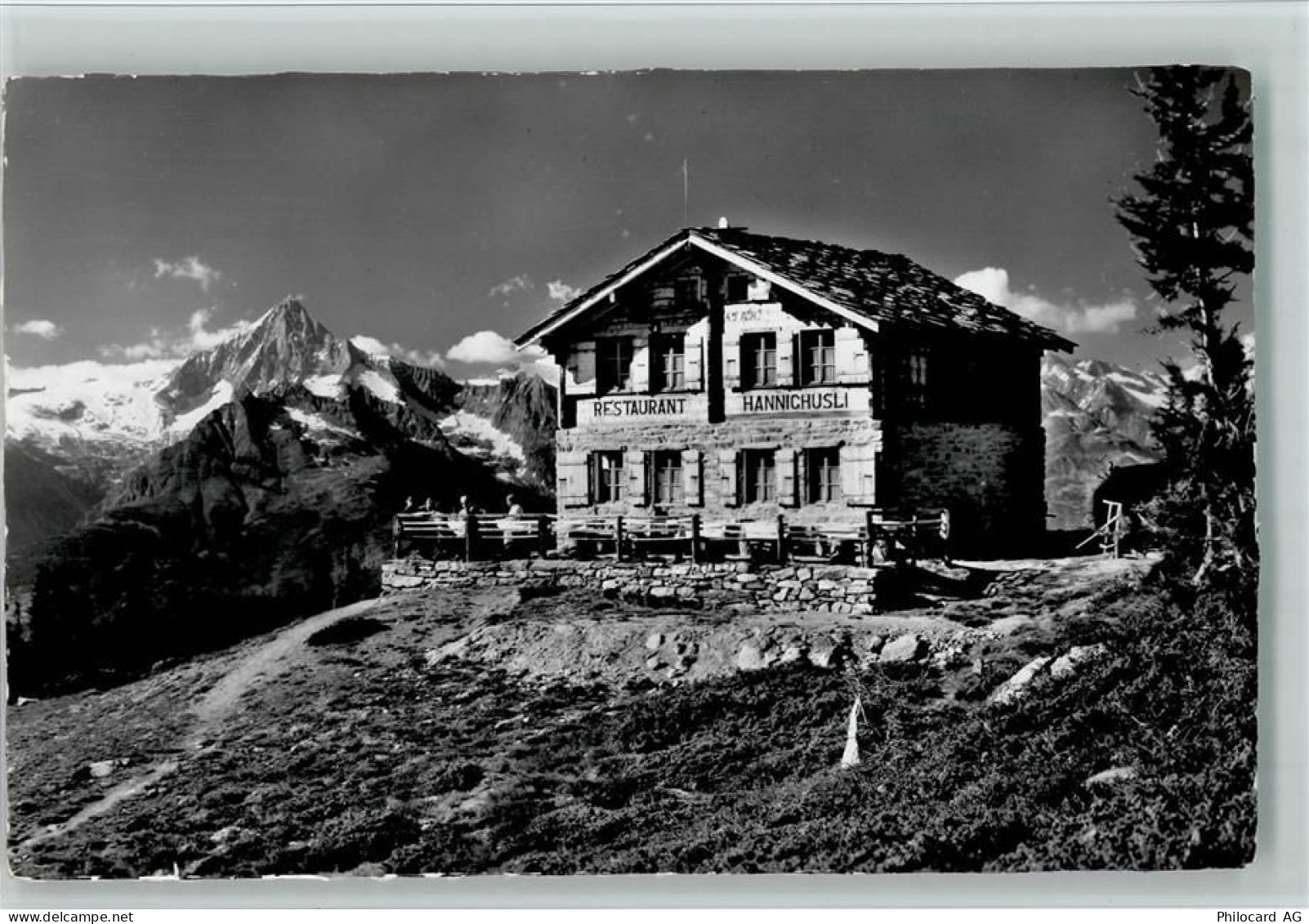 3925 Grächen - Restaurant Hannighüsli Hannigalp Mattertal - 11051107