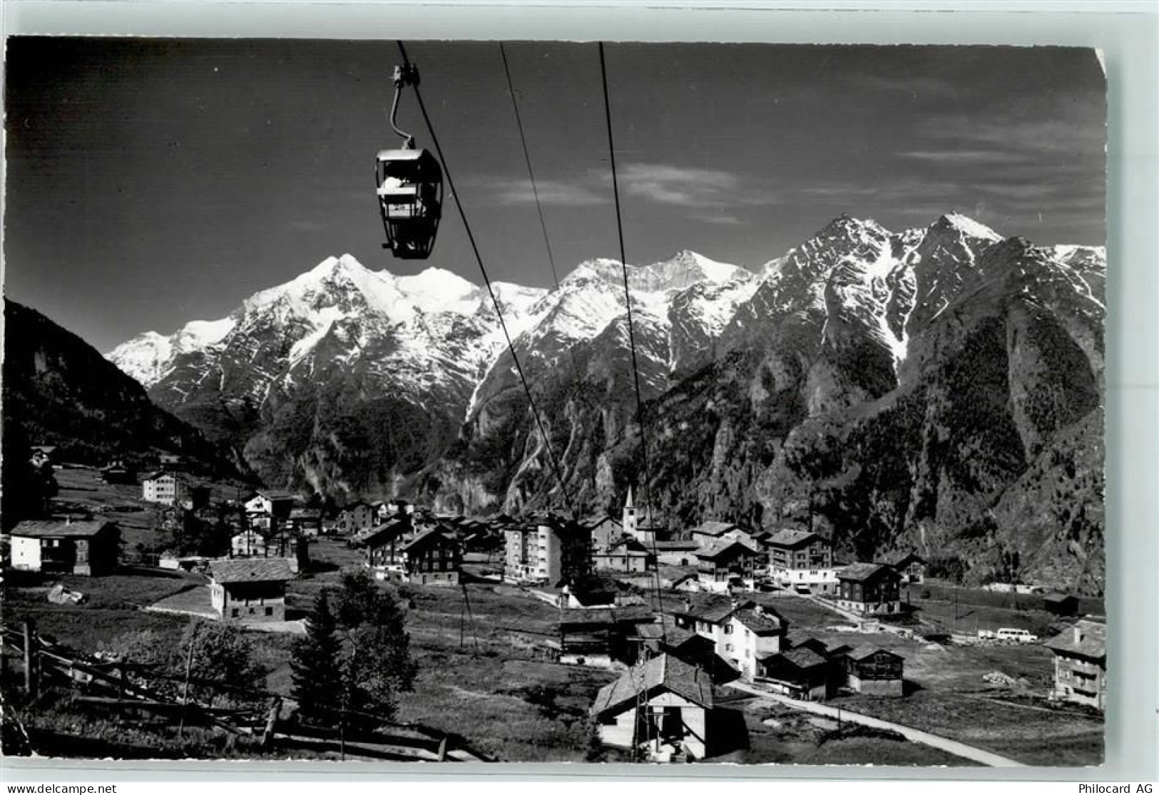 3925 Grächen - Sesselbahn Grächen - Hannigalp Weisshorn Bishorn Barrhorn... - 10290599