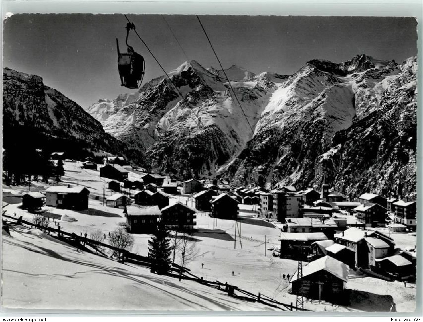 3925 Grächen - Sesselbahn Grächen-Hannigalp Weisshorn Bishorn Barrhorn W... - 10290404