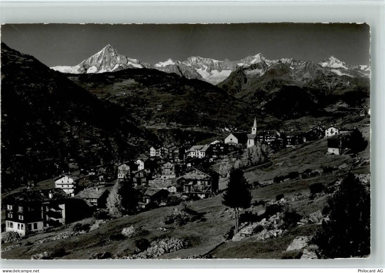3925 Grächen - Wallis Bietschhorn und Berner Alpen - 11058747