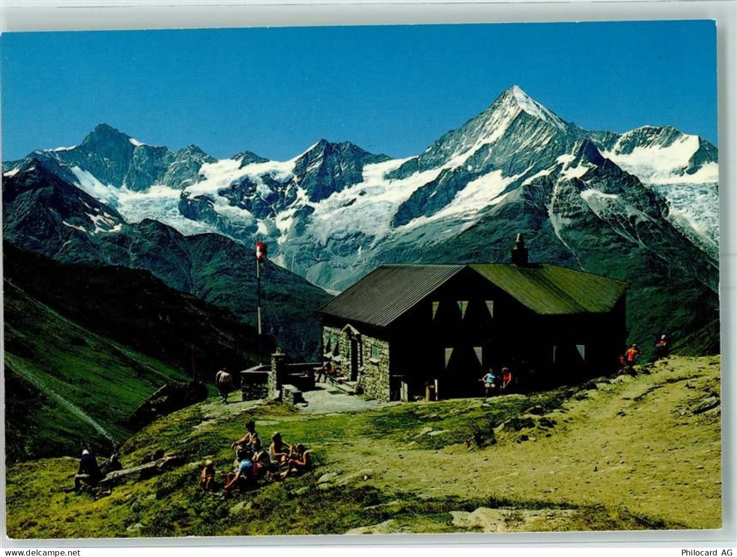 3929 Täsch - Täschhütte SAC ob Täsch Zinalrothorn Schallihorn Weisshorn... - 10392479