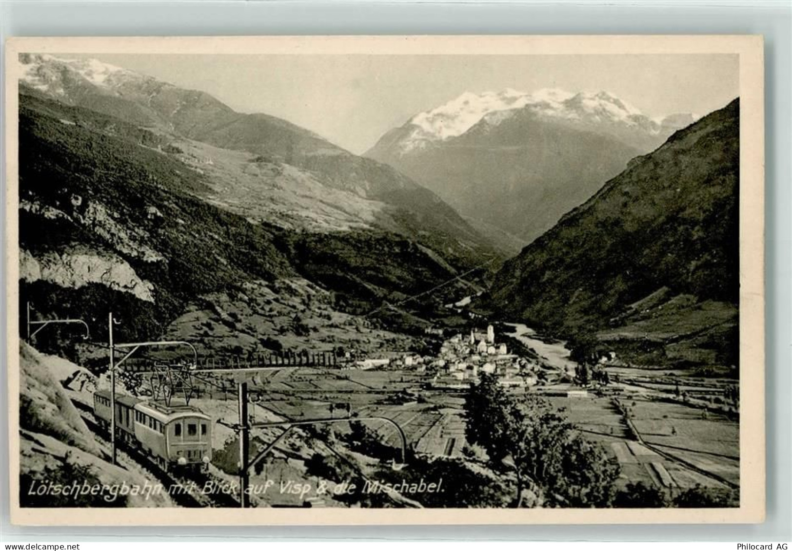 3930 Visp Viège - Lötschbergbahn Mischabel - 10606973