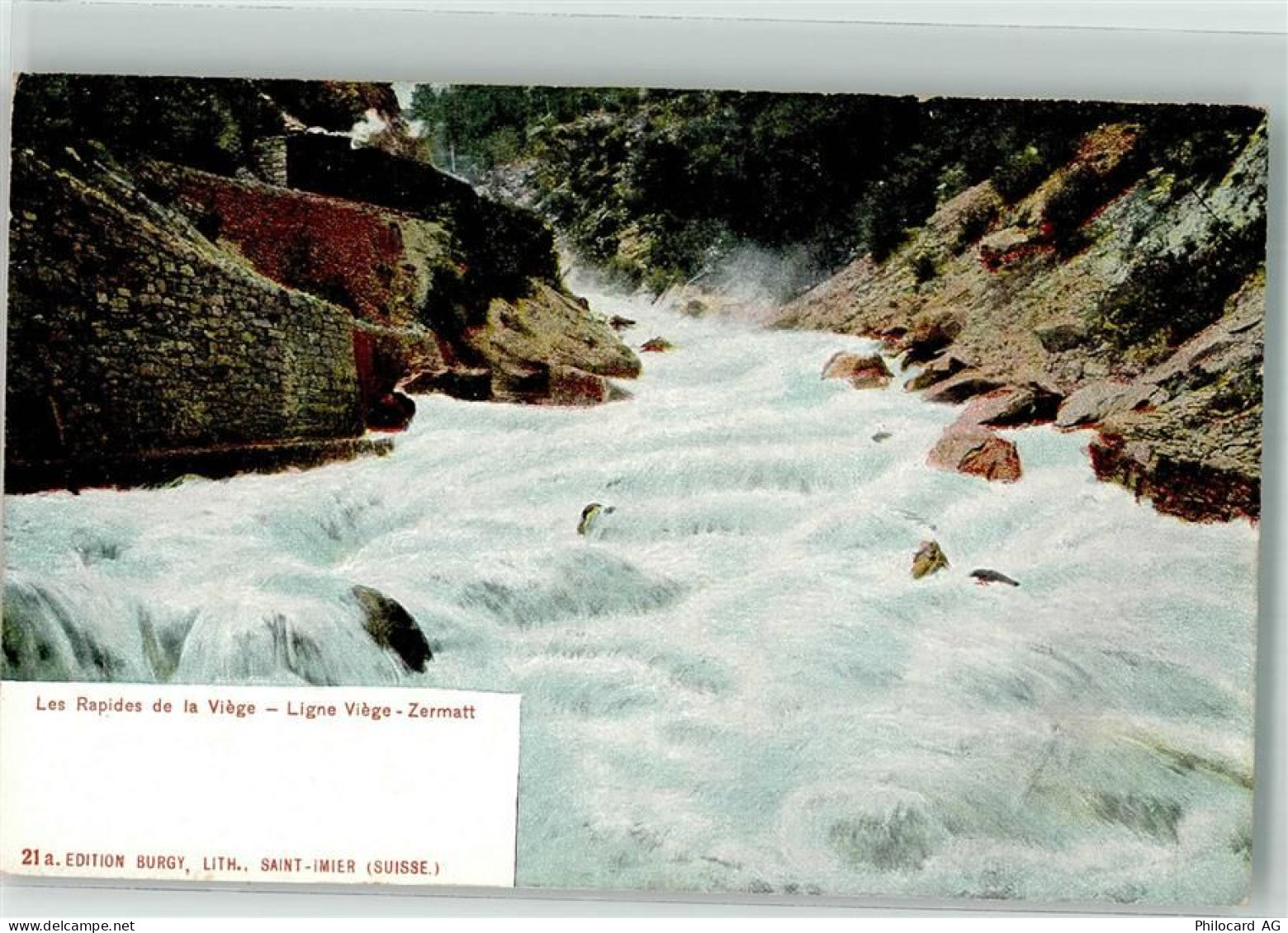 3930 Visp Viège - Stromschnelle - 39694824